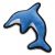 Beco Pets Rough & Tough Dolphin Dog Toy Medium