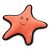 Beco Pets Rough & Tough Star Fish Dog Toy Large