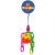 Birdie Ball with Plastic Chains Bird Toy