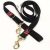 Black Dog Double-Ended Training Dog Lead – Regular Width – Black