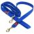 Black Dog Double-Ended Training Dog Lead – Regular Width – Blue