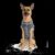 Canada Pooch Downtown Denim Vest Dog Blue