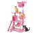 Cat Tree 141cm Trees Scratching Post Scratcher Tower Condo House Furniture Wood Pink