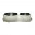 Catit 2 In 1 Style Durable Double Cat Diner White Each