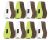 Catit 2.0 Senses Scratcher Tower Refill 8 Pieces