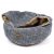 Charlie’s Luxury Hooded Round Dog Bed Dark Grey Medium