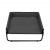 Charlies Pet High Walled Outdoor Trampoline Pet Bed Cot Black Small