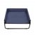 Charlies Pet High Walled Outdoor Trampoline Pet Bed Cot Blue Medium