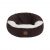 Charlies Pet Hooded Snookie Nest Bed Latte Large