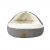 Charlies Pet Snuggle Hooded Nest Silver Large