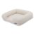 Charlies Teddy Fleece Orthopedic Memory Foam Dog Bolster Bed Cream