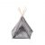 Charlie’s Tipi Tent Dog Bed Wood Grain Large