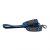 Doog Stella Dog Lead Large Navy with White Spots