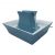 Drinkwell Stoneware Pagoda Ceramic Water Fountain 2 litres – Himalayan Blue