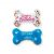 Fringe Studio Birthday Bone Cookies Plush Dog Toy – 2 pack