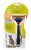 Furminator Short Hair Medium Dog Deshedding Brush Metallic