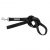 FuzzYard Dog Lead Swat Black Small