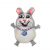 Fuzzu Cat Tea Cups Bunny Toy Each