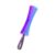 GiGwi Push To Mute Johnny Stick Purple/Blue