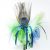 Go Cat Feather Cat Teaser Toy – Peacock Sparkler with Short Wand