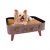 Ibiyaya Vintage Retro Suitcase Pet Bed for Cats and Dogs