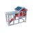 Ipetz Rabbit Hutch With Loft