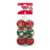 KONG Christmas Holiday SqueakAir Balls 6 pack Medium