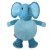 KONG Low Stuff Crackle Tummiez Plush Textured Squeaker Dog Toy – Elephant