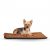 K&H Orthopedic Dual-Thermostat Low-Voltage Heated Pet Bed – Chocolate – Medium