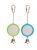 Kazoo Bird Round Mirror With Bell Small