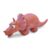 Kazoo Latex Triceratops Dog Toy