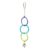 Kazoo Triple Cage Ring With Bell Bird Toy
