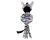 Kong Wubba Nostuff Zebra L