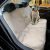 Kurgo Extended Wander Car Bench Seat Cover for Dog Travel Hampton Sand