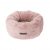 La Doggie Vita Bed Plush Donut Dusty Pink Small