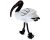 La Doggie Vita Binnie Chick Plush Rope Toy