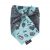 La Doggie Vita Dog Treats Reversible Bandana Charcoal Smallmedium