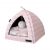 La Doggie Vita Intrepid Cat Igloo Pink Each