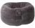 La Doggie Vita Plush Donut Charcoal Large