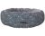 La Doggie Vita Treats Round Bed Charcoal Medium