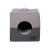 La Doggie Vita Water Resistant Two Tone Cat Cube Charcoal Grey Small