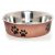 Loving Pets Metallic Bella Bowls Copper Medium