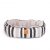 Mog & Bone 4 Seasons Circular Dog Bed Pebble Black Brush Extra Large