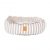 Mog & Bone 4 Seasons Reversible Dog Bed – Latte Hamptons Stripe – Large