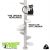 Monkee Tree – The Scalable Cat Climbing Ladder 18 Trunk Starter Pack