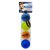 Nerf Tennis & Led Lightning Balls Dog Toy 4 Pack 5cm