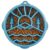 Outward Hound Fun Feeder Mountain Blue Slow Feeder Dog Bowl