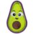 Outward Hound Tough Skinz Avocado Durable Plush Dog Toy