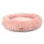 Paws For Life Calming Wide Wale Donut Sofa Bed Mauve Pink