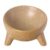 Paws For Life Elevated Ceramic Pet Bowl Natural